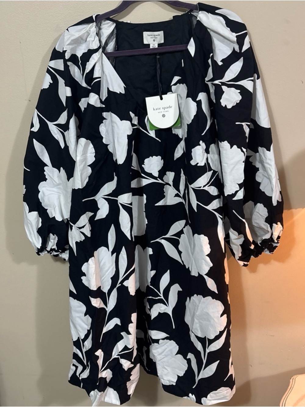 kate spade Black & White Floral Dress Target